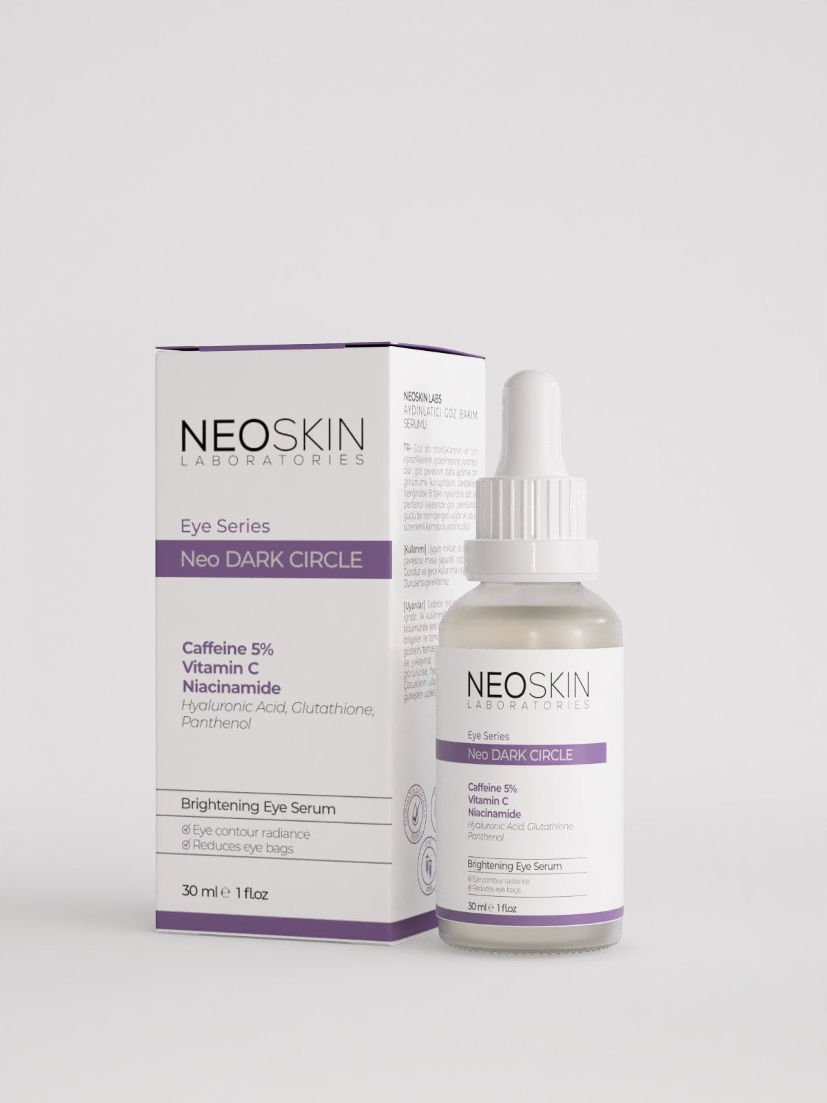 Neo Dark Circle Serum - Göz Altı Morluk ve Torbalanma Karşıtı, Aydınlatıcı Göz Çevresi Serumu